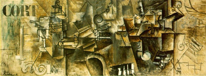 Pablo Picasso, Still Life with Piano, 1911
