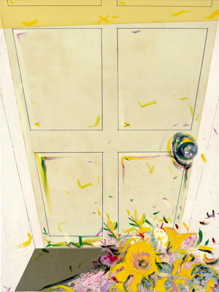 Alvaro Labañino, You Slayed Me, 2018, Oil on canvas, 40 x 30