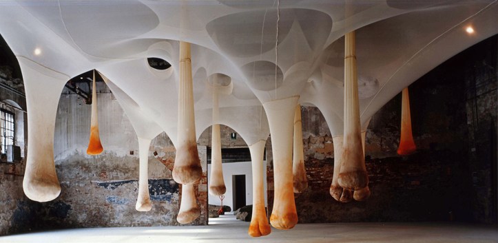 Ernesto Neto, É ô Bicho!, 2001, dimensions variable